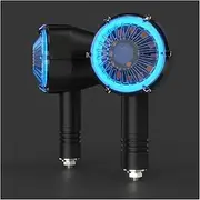Indicators Flowing Turn Signal 2PCS Motorcycle Turn Signal Light Waterproof Motorbike Modified Indicator Decorative Lamp Bright Daytime Running Light Flash Turn Signal Indicator(Blue)