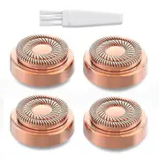 Replacement Heads for Flawless Facial Hair Remover,Replacement Blades for Old Finishing Touch Flawless Hair Removal (4Pack,For Gen 2)