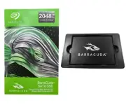 Seagate BarraCuda SATA SSD 2048GB (ZA2048CV1A002)- SATA III 6Gb/s, 2.5in, for PC