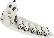 LOPUNER 1 Set Panda Chopsticks Stand Rest Holders for Utensils Compact and Design for Home and Restaurant Decor Adorable Present Idea