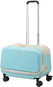 Gex Osoto Colofy M Aqua Lightweight Anti-Jump Out Seatbelt Fixed Suitcase Carrying Type for Pets