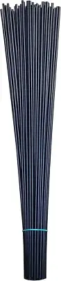 ABS Plastic Welding Rods ABS Plastic Shell Repair Rods- Black 50Pcs，52Ft，1/8 Dia