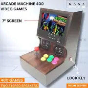 KASA Arcade Machine 7" Screen Display 400 Video Game 4gb Memory 32bit CPU