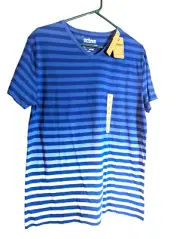 Urban Pipeline blue striped shirt M NWT
