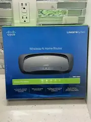 Linksys Wireless-N Home Router Cisco Model WRT120N 2.4 GHz Four Port New SEALED