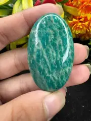Amazonite Gemstone Cabochon For Jewelry Making And Wire Wrapping Oval Shape