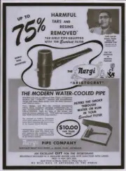 Handmade Laminated Print of an Original Margi Water Cooled Pipe PRINT Ad REAL AD