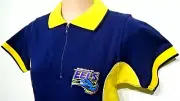 NRL PARRAMATTA EELS Polo Shirt (XL Label) 97cm Ladies 12 or kids 10-11c- NEW!