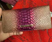 Brahmin Ady Wallet Pomegranate Harkness Melbourne