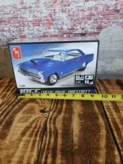AMT AMT636 1/25 Scale 1966 Chevy Nova Pro Street skill 2 New Factory sealed