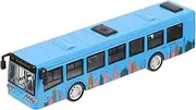 Toddmomy Scale Pull Back Bus Plaything for Educational for Enhances Hand Eye Coordination