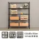 【dayneeds】輕型 120x35x150cm 五層烤漆波浪收納鐵架