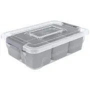Ezy Storage Sort It 1.5L 4 Compartment Storage Container
