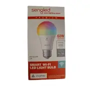 Sengled Smart WI-FI LED Light Bulb, 60W Multicolor, Works with Alexa and Google