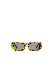 Geometric Sunglasses 49 yellow-havana