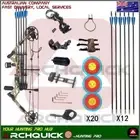 New Compound Bow Arrows Kit 20-60lbs Archery Bow Hunting Target Right Left Hand