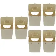6 Pcs parakeet home Hanging Bird House Box Bird Breeding Nesting Bird