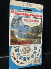 View-Master BEAUTIFUL CYPRESS GARDENS FLORIDA A961 - 3 Reel Set Sealed Unopened