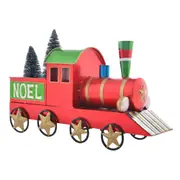 Gibson Gifts Lustre Noel Xmas Train Home/Living Room Display Decor 24x35cm