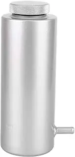Aluminum Radiator Coolant Overflow Tank Durable Universal 800ml Capacity for Car Accessory (Silver)