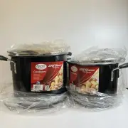 New Black Alpine Cuisine 200t/120t Steamer 19L/11.4L Vaporera set