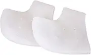 Baluue Plantar Silicone Heel Sleeve Support for Fallen Arches Breathable Heel Sleeve for