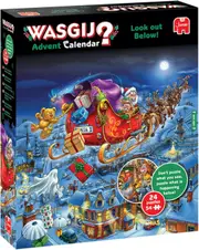 Jumbo Wasgij Xmas Advent Calendar Jigsaw Puzzles 24 x 54 Pieces (JUM01872)