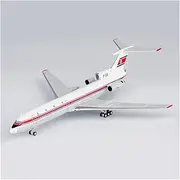 Replica 1:400 for North Korean Civil TU-154B P-561 Alloy Aircraft Model Display Aviation Commemorative Collection Gift Airplane Toy