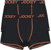 [Generic] 12 X Mens Jockey Performance Active Micro Trunks Black Underwear M