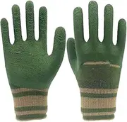 Safety Work Gloves - MicroFoam Nitrile Coated | Yard Gloves Women | Yard Work Gardening | Puncture Resistant Rubber Tools, Thorn-Proof Waterproof Accessories For Weeding, Digging, Raking, Pruni