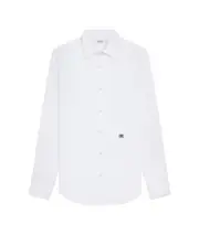 loose shirt in cotton poplin SHIRTS CM42,SHIRTS CM43,SHIRTS CM40,SHIRTS CM41,SHIRTS CM39,SHIRTS CM37,SHIRTS CM38,SHIRTS CM36 white
