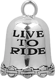 [HARLEY-DAVIDSON] Live to Ride, Ride to Live Ride Bell, Durable Zinc HRB028