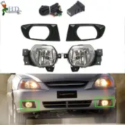 For 2002-2006 Kia Rio RS w/Wiring Switch Front Bumper Fog Light & foglamp cover