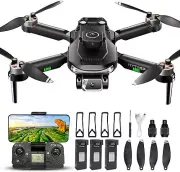 Drones with Camera for Adults, S165max Foldable FPV Drone with Brushless Motor,