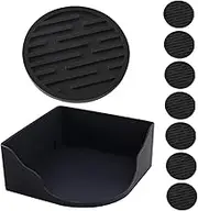 CATIEBYE Coasters for Men Modern Coasters Set for Outdoor Cup Holder Easy Clean