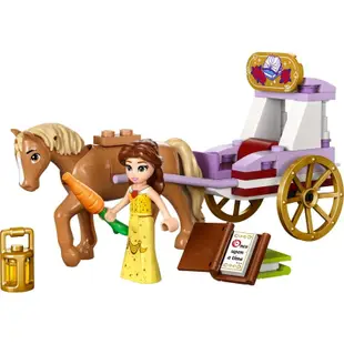 樂高LEGO DISNEY PRINCESS 美女與野獸 貝兒的故事馬車 玩具e哥 43233