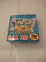 USA Map Puzzle 100 Pieces New In Box