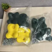 Swing-N-Slide Play-sets Multi Colored Plastic Climbing Rocks Green & Yellow NEW