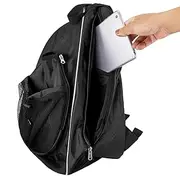 Pickle Ball Backpack - Pickle Ball Paddle Bag | Balls Paddle Organizer Bag | Multifunctional Zipper Organizer Pouch for Clothing Water Bottles Sports Equipment Towels