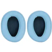 1 Pair Portable Protein Earphone Headset Replacement Earpads Accessory for Sony MDR-100AAP 100Ablue