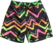 [BILLABONG] Quiksilver Boy's Good Times Lb Board Shorts (Pack of 1) Neon