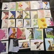 Vintage 70s-80s Assorted 62 Pcs. Get Well Cards