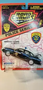 ROAD CHAMPS (6430-46) MONTANA STATE POLICE 1:43 SCALE DIECAST METAL PATROL CAR