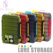 Fishing Tackle Box Lure Hook Storage Case Double Sided Fishing Organizer & Boxes