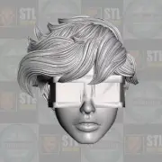 Carrie Kelley Robin v3 custom head for McFarlane DC Multiverse & other figures