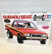 Tamiya 1/10 Subaru Brat 2 types of bodies Silver plated frame 58384