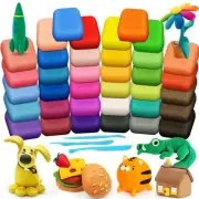 Magic Clay - Air Dry Clay 24 Colors, Modeling Clay for Kids with Tools, Toys Gif