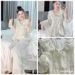 LOVELYPHHAN PIJAMA PREMIUM 廣州百合長袖真絲蛋糕套裝