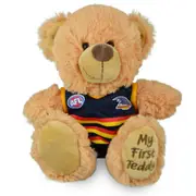Adelaide Crows AFL First Teddy Bear 23cm Plush Stuffed Animal