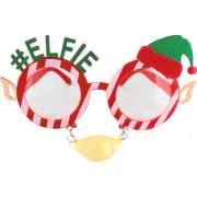Elfie Novelty Party Glasses
